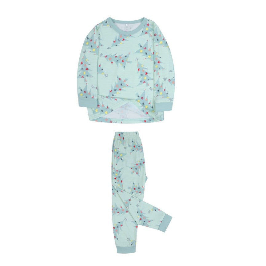 Christmas Tree Print Green Family Matching Christmas Pajamas