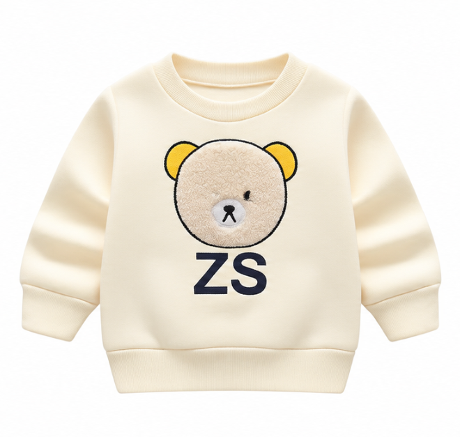 Cute Bear 3-Piece Outfit Set for Babies & Toddlers