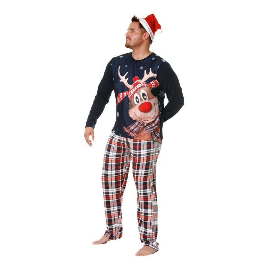 Reindeer Family Matching Christmas Pajamas