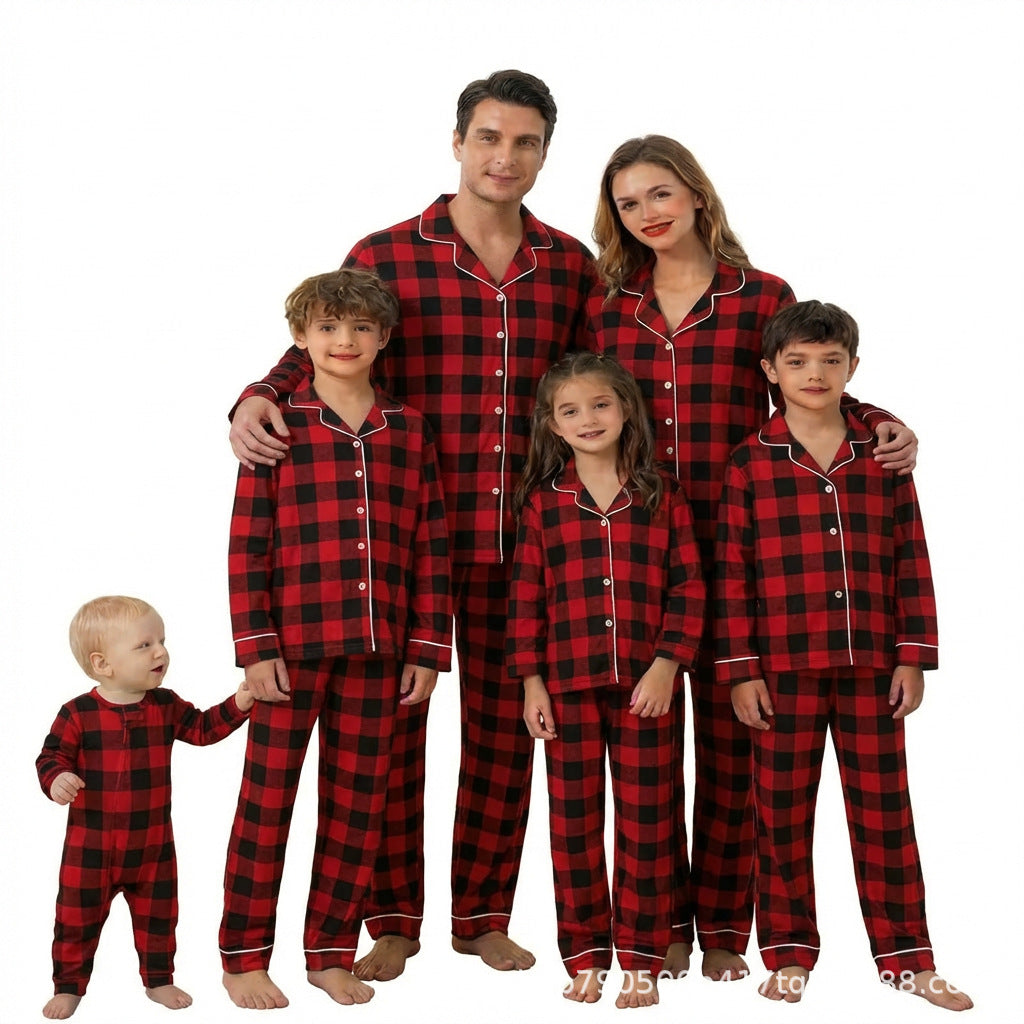 Christmas Plaid Family Matching Christmas Pajamas