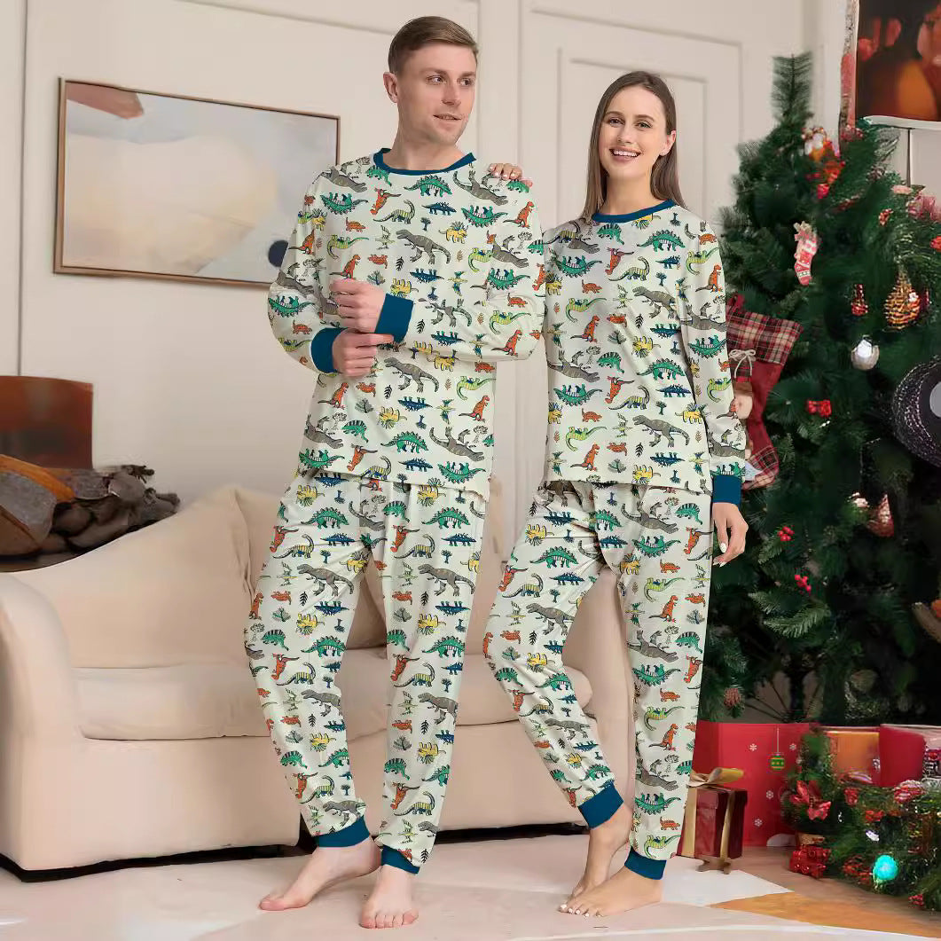 Animal & Dinosaur Print Family Matching Pajamas
