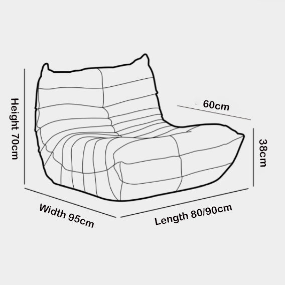 Togo Sofa Replica | Modern Designer Lazy Lounge Chair