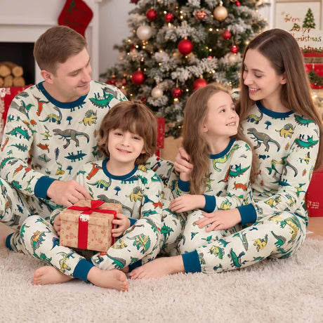 Animal & Dinosaur Print Family Matching Pajamas