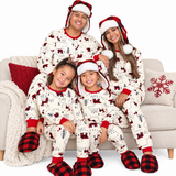 Christmas Tree Print Bear Family Matching Christmas Pajamas