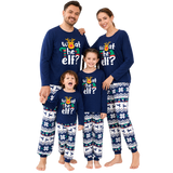 Christmas Letter Print Family Matching Christmas Pajamas