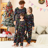 Colorful Pumpkin Ghost All-Over Print Family Matching Halloween Pajamas