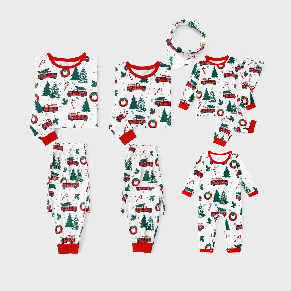 Chrimas Trees Family Matching Christmas Pajamas