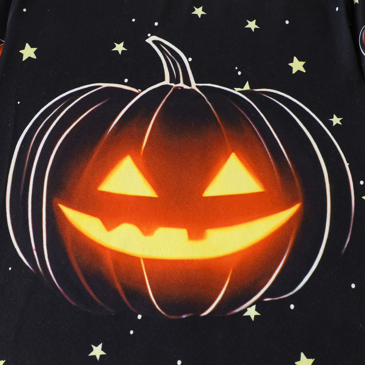 All-Over Pumpkin Print Long Sleeve Top & Pants Set