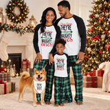 Dear Santa Naughty Ones Family Matching Pajamas