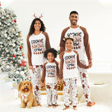 Gingerbread Cookie Baking Crew Family Matching Pajamas