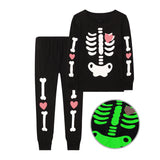 Glow-in-the-Dark Skeleton Halloween Set