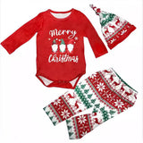 Christmas Reindeer Print Family Matching Christmas Pajamas