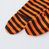 Halloween Pumpkin Fleece Romper Set for Babies & Toddlers