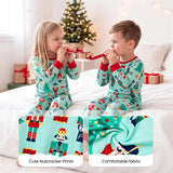 Christmas Nutcracker & Tree Print Family Matching Pajamas