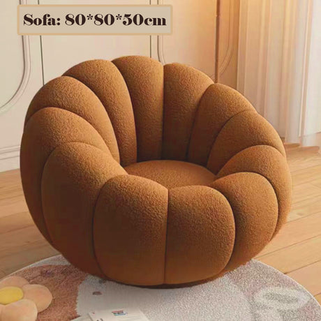 Nordic Lazy Pumpkin Chair | Small Reclining Tatami Sofa