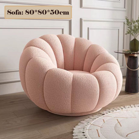 Nordic Lazy Pumpkin Chair | Small Reclining Tatami Sofa