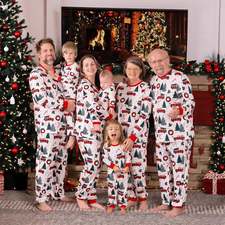 Chrimas Trees Family Matching Christmas Pajamas