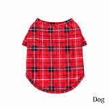 Classic Red & Black Plaid Family Matching Christmas Pajamas