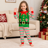 Festive Elf Family Matching Pajamas
