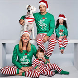STOPElfingAROUND Prints Family Matching Christmas Pajamas for Adults, Kids & Pets