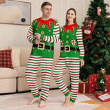 Festive Elf Family Matching Pajamas