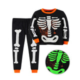 Glow-in-the-Dark Skeleton Halloween Set