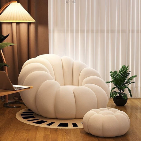 Nordic Lazy Pumpkin Chair | Small Reclining Tatami Sofa