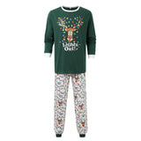 Light-Up Reindeer Family Matching Christmas Pajamas