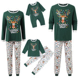 Light-Up Reindeer Family Matching Christmas Pajamas