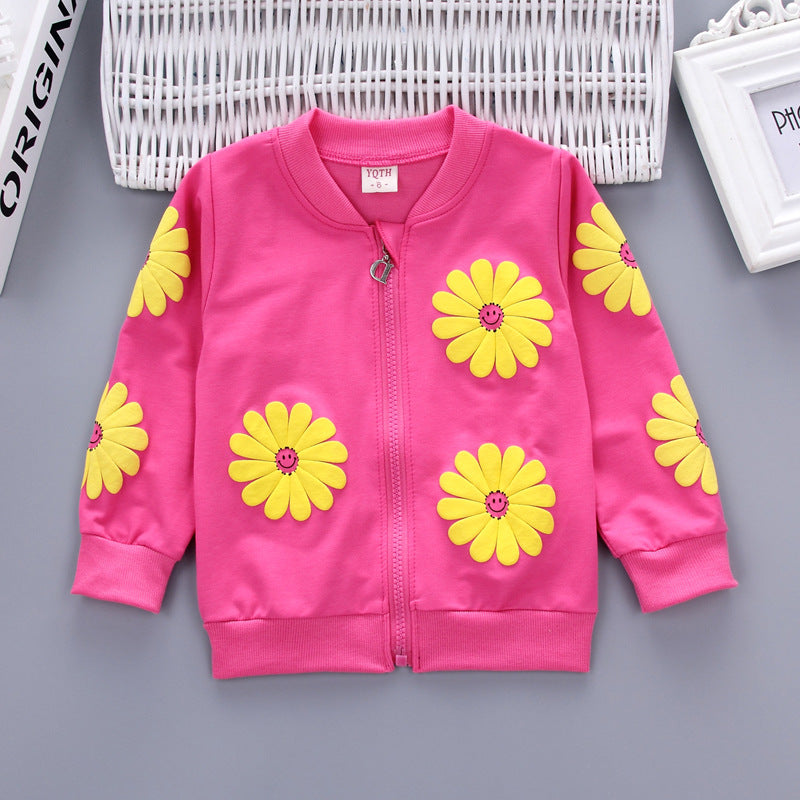 Girls’ 3-Piece Daisy Print Outfit Set