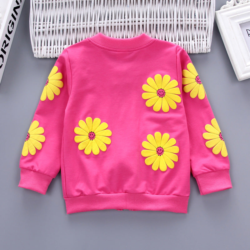 Girls’ 3-Piece Daisy Print Outfit Set
