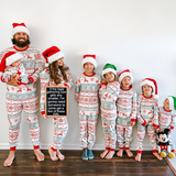Classic Christmas Print Family Matching Pajamas Set