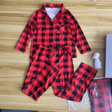 Classic Red & Black Plaid Family Matching Christmas Pajamas