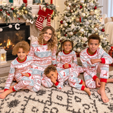 Classic Christmas Print Family Matching Pajamas Set