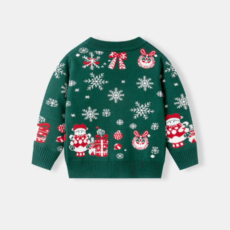 Boys & Girls' Christmas Knit Cardigan