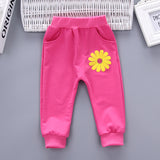 Girls’ 3-Piece Daisy Print Outfit Set