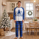 Classic Plaid Christmas Tree Matching Christmas Pajamas