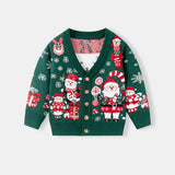 Boys & Girls' Christmas Knit Cardigan