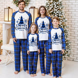 Classic Plaid Christmas Tree Matching Christmas Pajamas