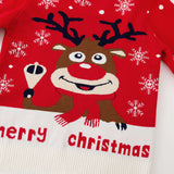 Boys & Girls' Cartoon Reindeer Swearter