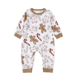 Gingerbread Cookie Baking Crew Family Matching Pajamas