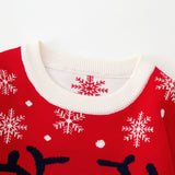 Boys & Girls' Cartoon Reindeer Swearter