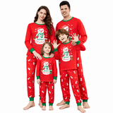 White Snowman Family Matching Christmas Pajamas
