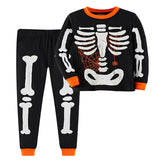 Glow-in-the-Dark Skeleton Halloween Set