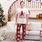 Christmas Reindeer Snowflakes Matching Christmas Pajamas