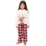Christmas Reindeer Family Matching Christmas Pajamas for Adults, Kids & Pets