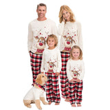 Christmas Reindeer Family Matching Christmas Pajamas for Adults, Kids & Pets