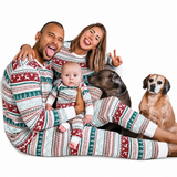 Festive Fair Isle Family Matching Christmas Pajamas