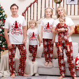 Christmas Reindeer Snowflakes Matching Christmas Pajamas