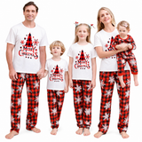 Christmas Reindeer Snowflakes Matching Christmas Pajamas